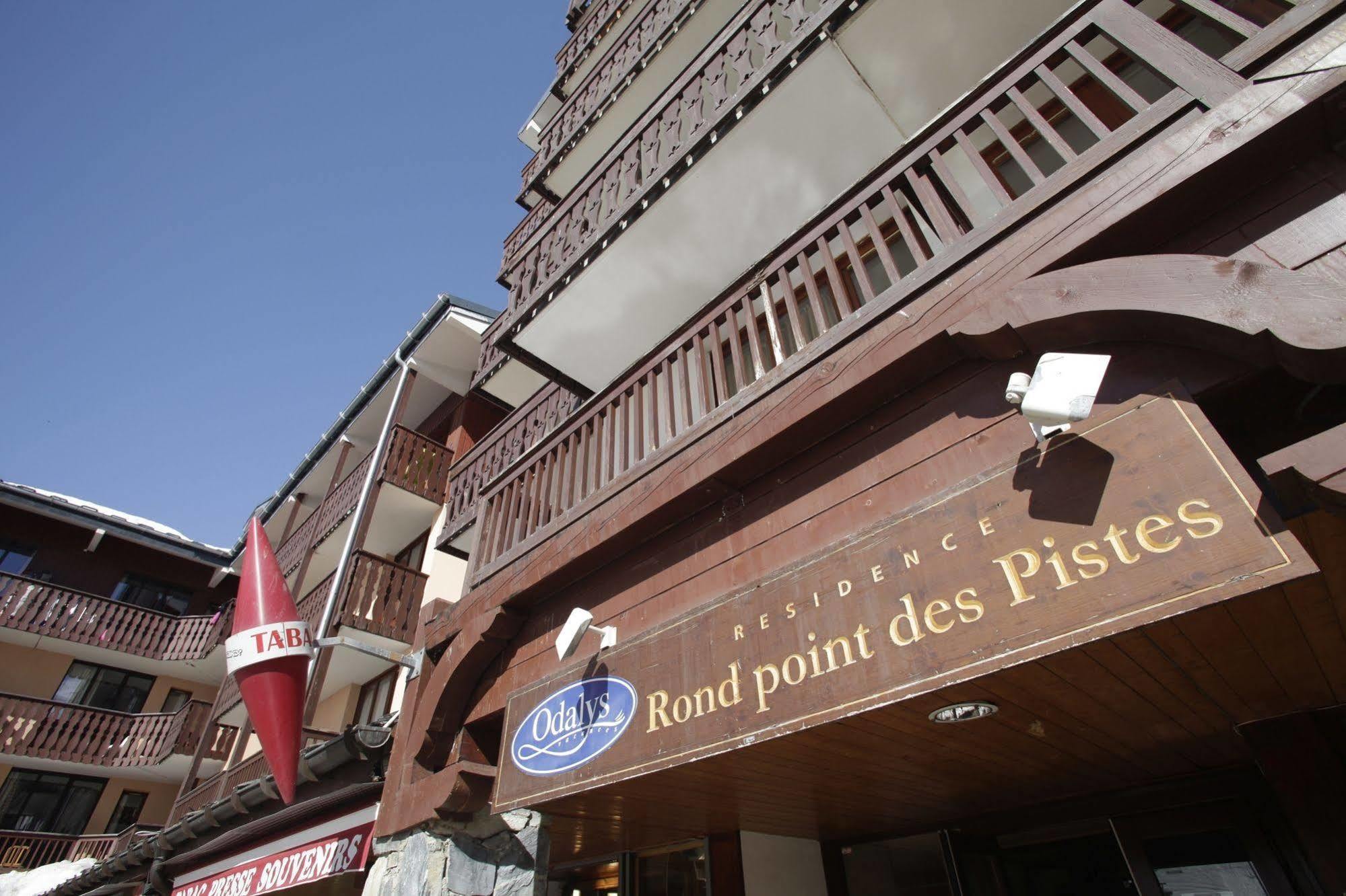 Residence Odalys Le Rond Point Des Pistes 티뉴 외부 사진