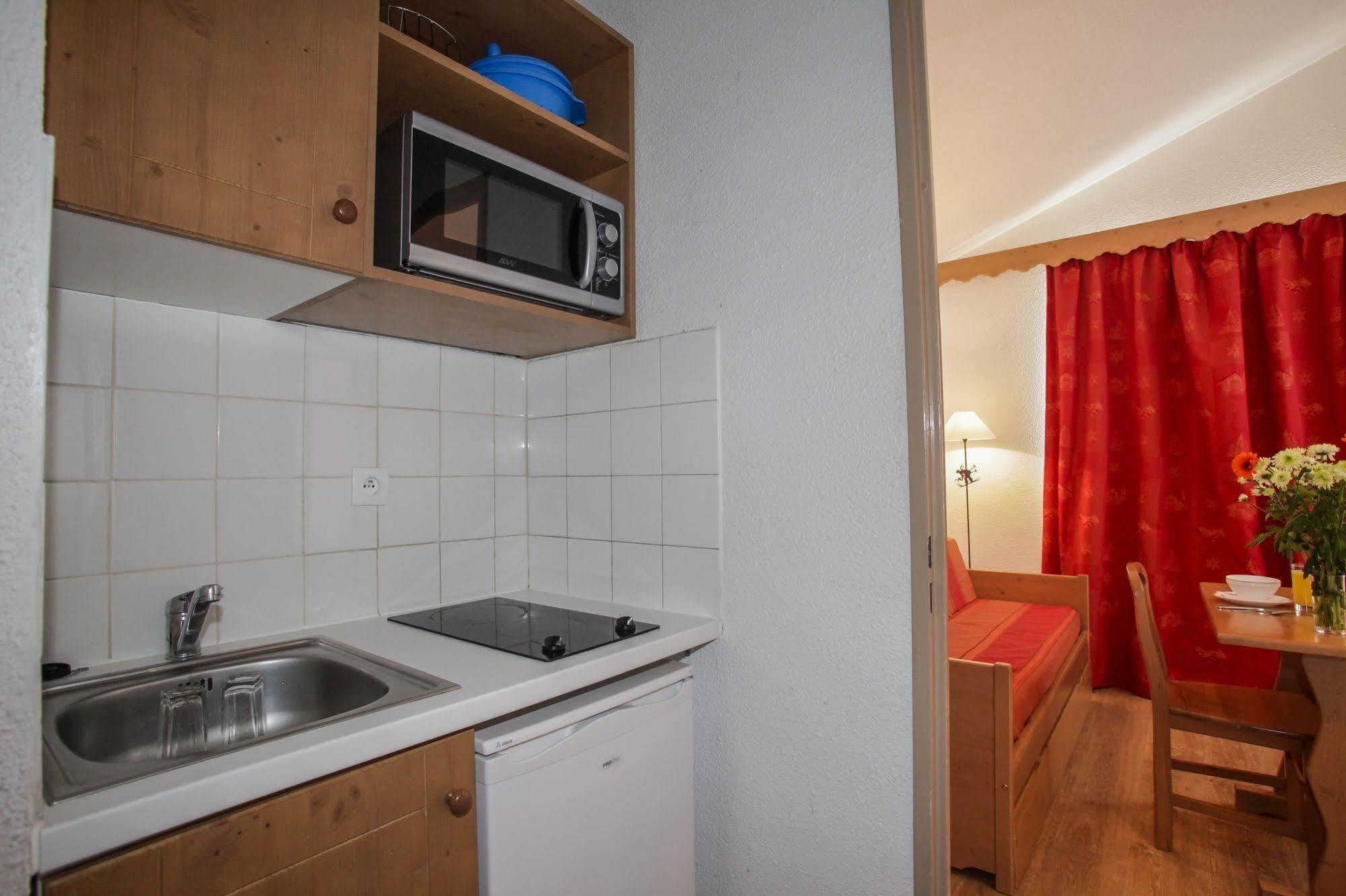 Residence Odalys Le Rond Point Des Pistes 티뉴 외부 사진
