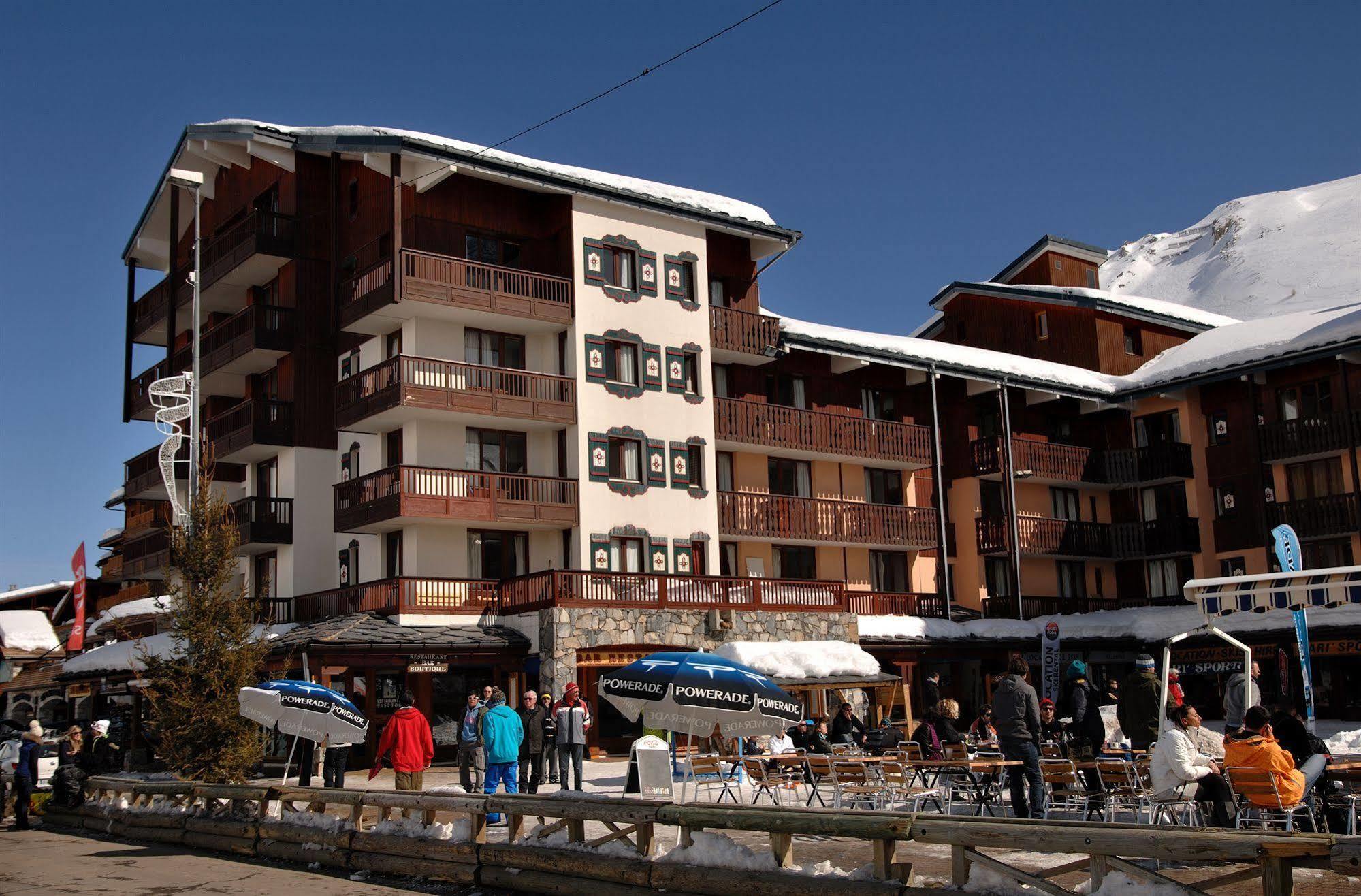 Residence Odalys Le Rond Point Des Pistes 티뉴 외부 사진
